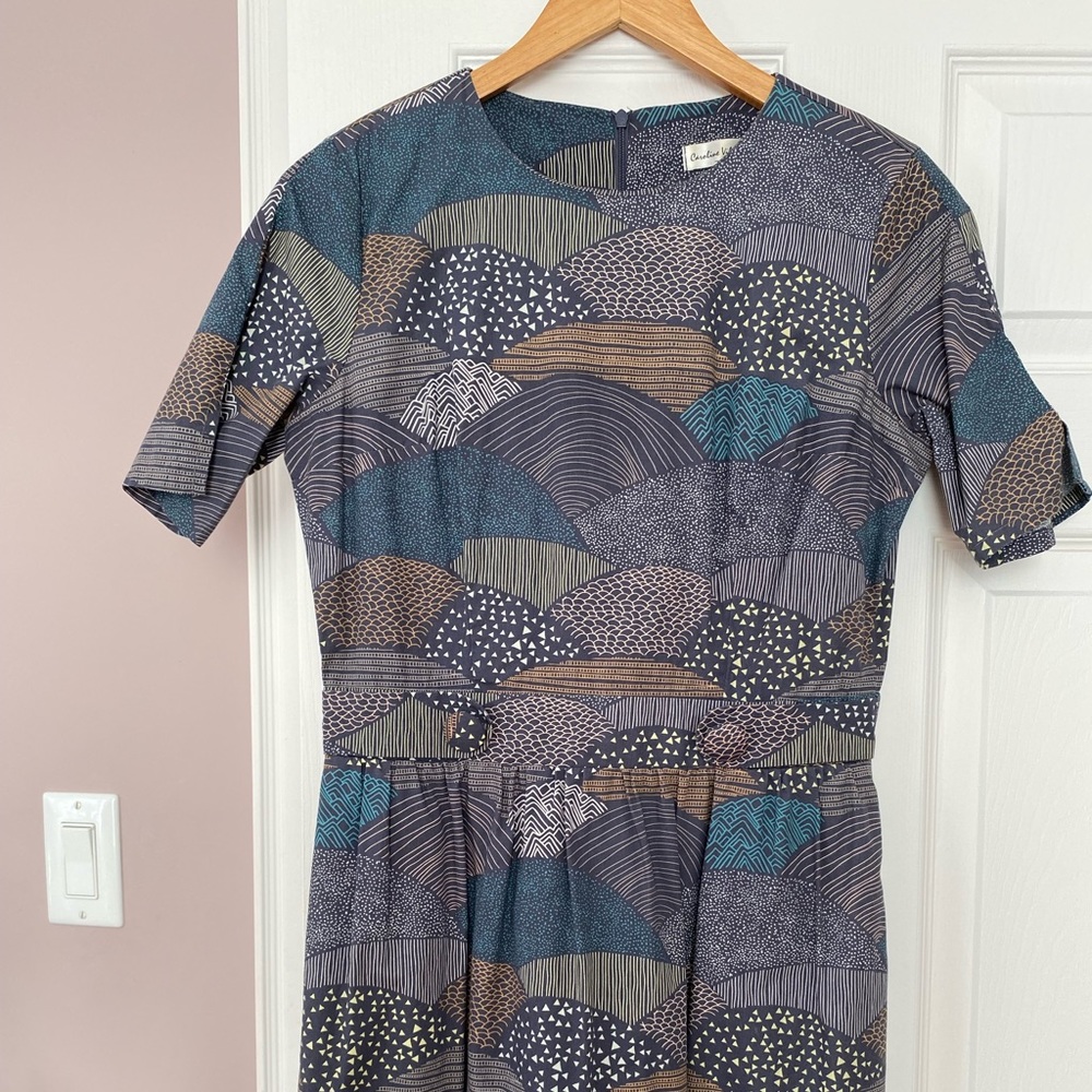 Caroline Villamarin dress. Very unique!